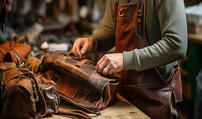 leather bag